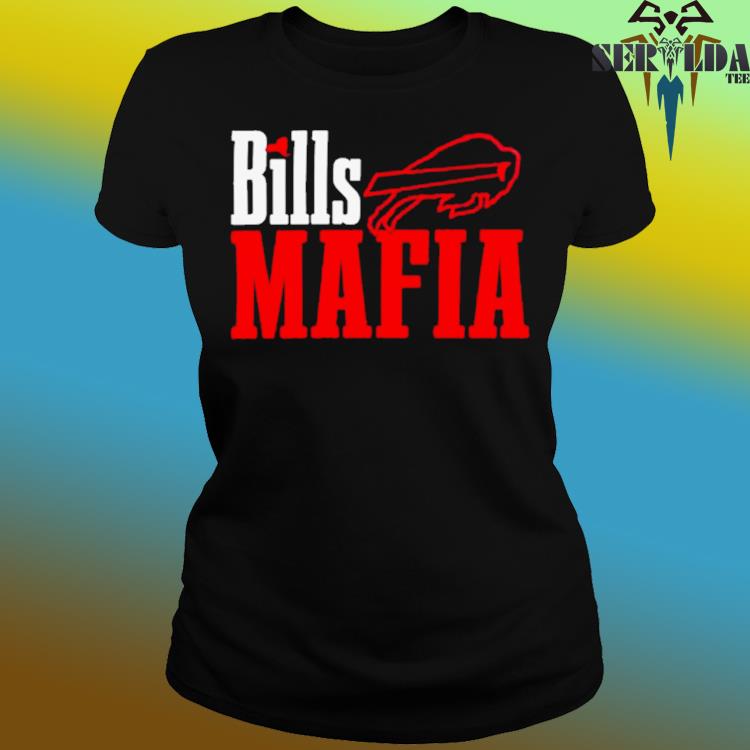 Women's New Era Red Buffalo Bills Mafia V-Neck T-Shirt