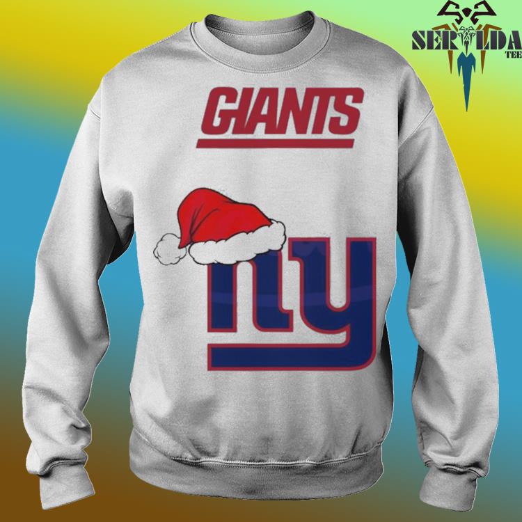 Official New york giants NFL Christmas logo 2023 T shirt - Limotees