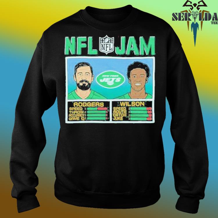 Official Logo NFL Jam New York Jets Rodgers and Wilson Shirt, hoodie,  sweater, long sleeve and tank top