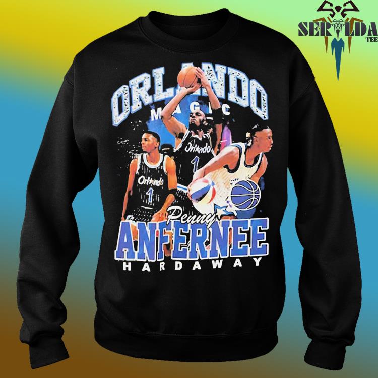 Penny Hardaway Orlando Magic Mitchell Ness Hardwood Classics Bling Concert  Player T-Shirt, hoodie, sweater and long sleeve