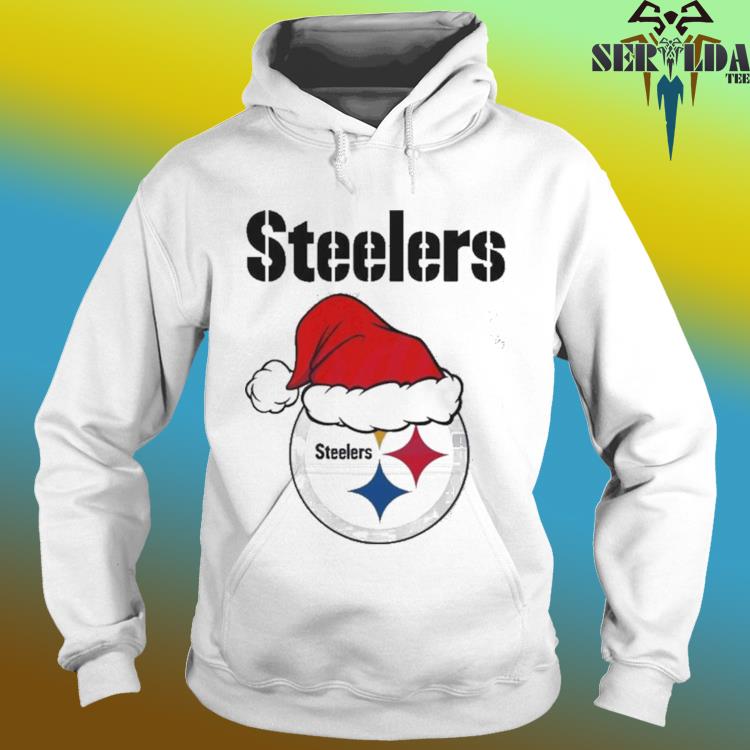 Official pittsburgh steelers nfl logo christmas shirt, hoodie, sweater,  long sleeve and tank top