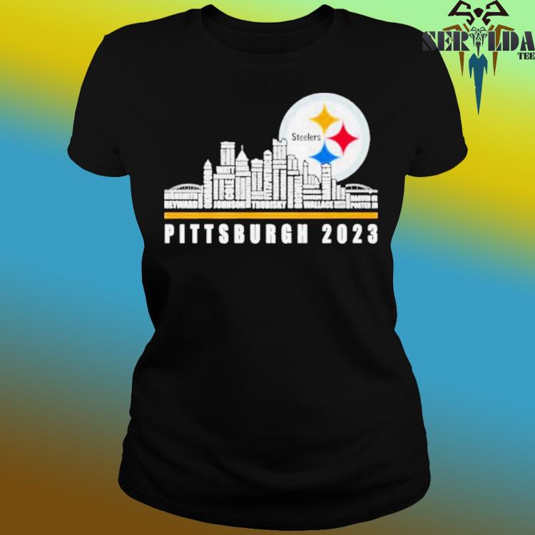 Pittsburgh Steelers Players Names City Skyline 2023 Season Shirt