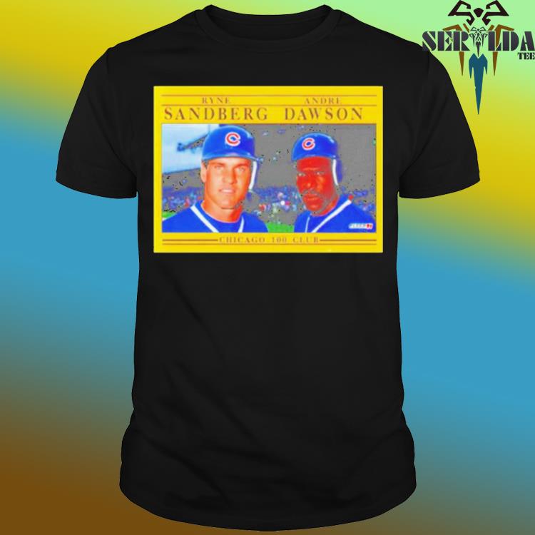 Ryne Sandberg and Andre Dawson Chicago 100 club shirt, hoodie, sweater,  long sleeve and tank top