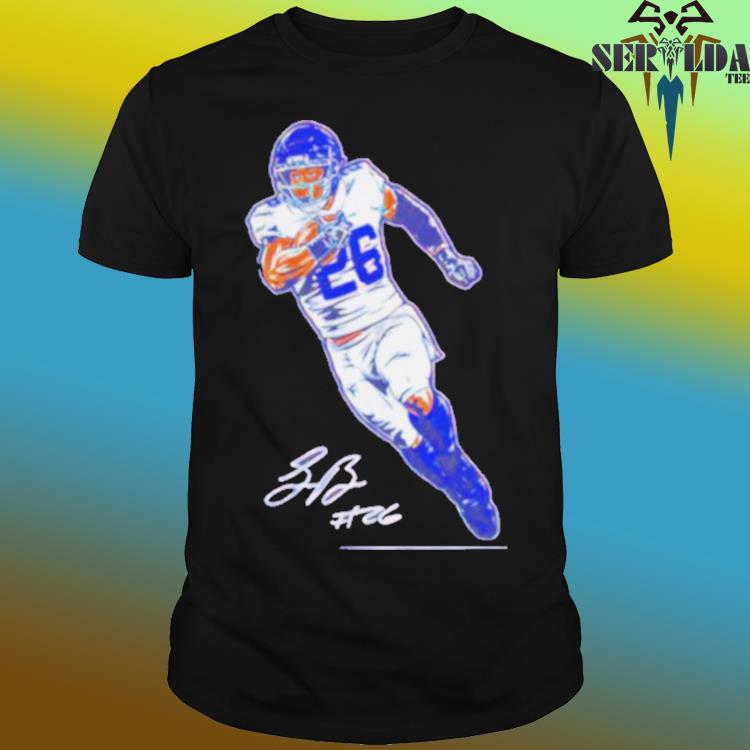 Official Saquon barkley superstar pose signature T-shirt, hoodie, tank top,  sweater and long sleeve t-shirt