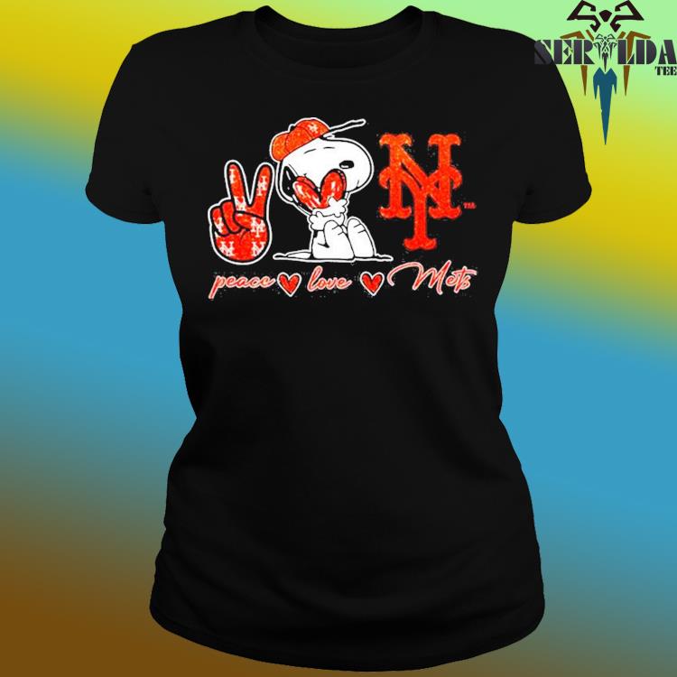 Official snoopy Peace Love New York Mets Shirt, hoodie, sweater, long  sleeve and tank top