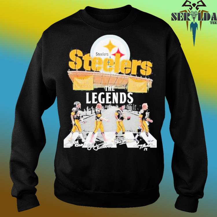 Steelers Pittsburgh Steelers legends signatures shirt, hoodie, sweater