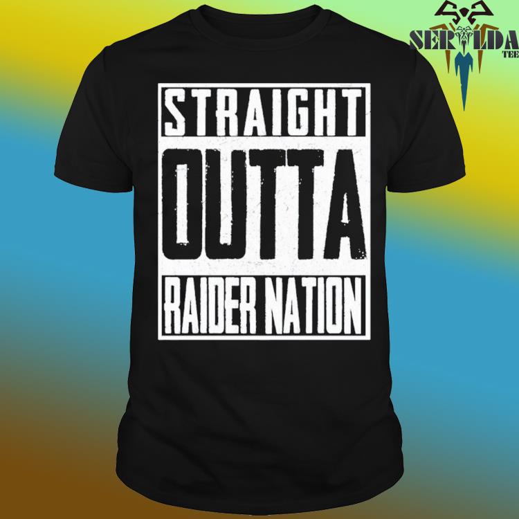 Official Straight Outta Raider Nation Las Vegas Raiders Shirt