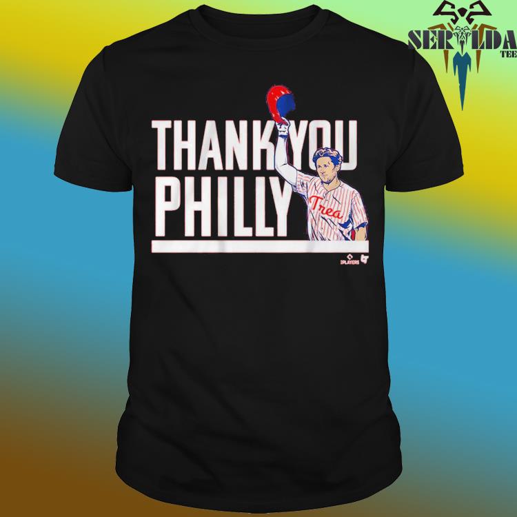 Trea Turner Thank You Philly Shirt