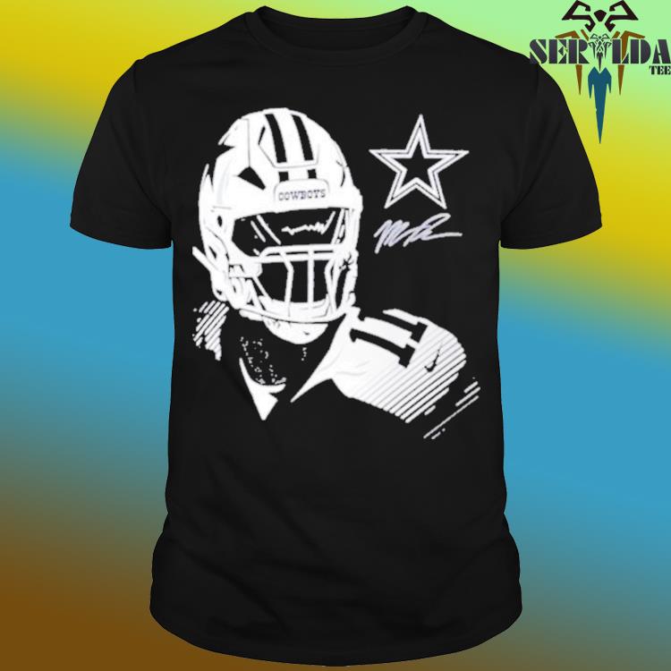 Micah Parsons Navy Dallas Cowboys Player Graphic Shirt