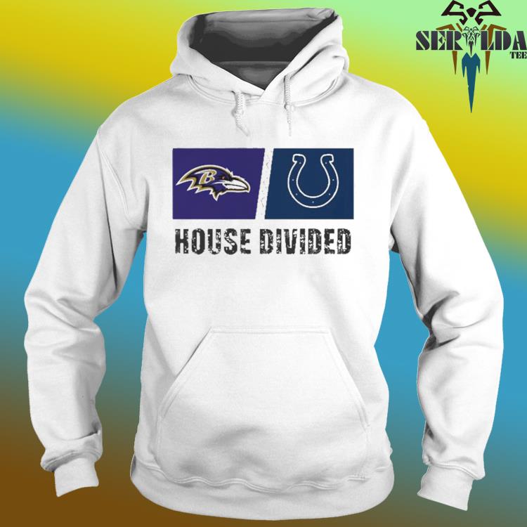 Baltimore Ravens vs Indianapolis Colts House Divided Shirt, hoodie