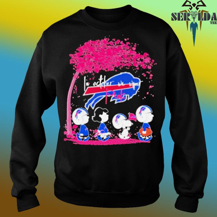 Buffalo Bills In October We Wear Pink shirt, hoodie, sweater, long