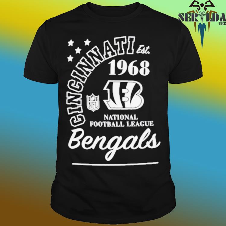 Cincinnati Bengals football est. 1968 go Bengals logo shirt, hoodie,  sweater, long sleeve and tank top