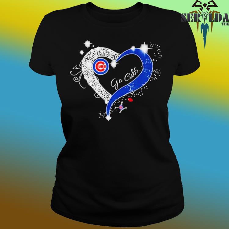 Diamond Heart Chicago Cubs Go Cubs 2023 Shirt - Peanutstee