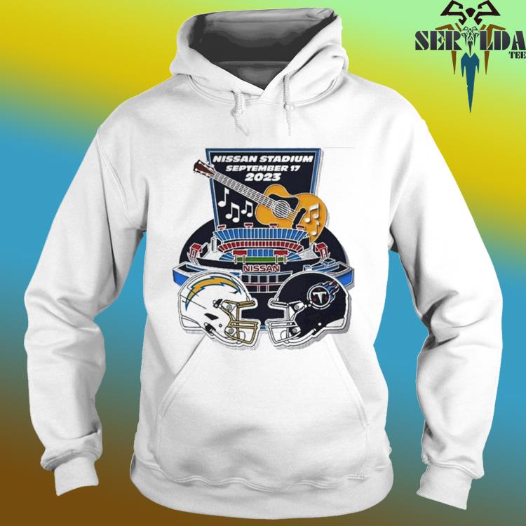 Los Angeles Chargers Vs Tennessee Titans Game Day Nissan Stadium September  17 2023 Shirt - Peanutstee