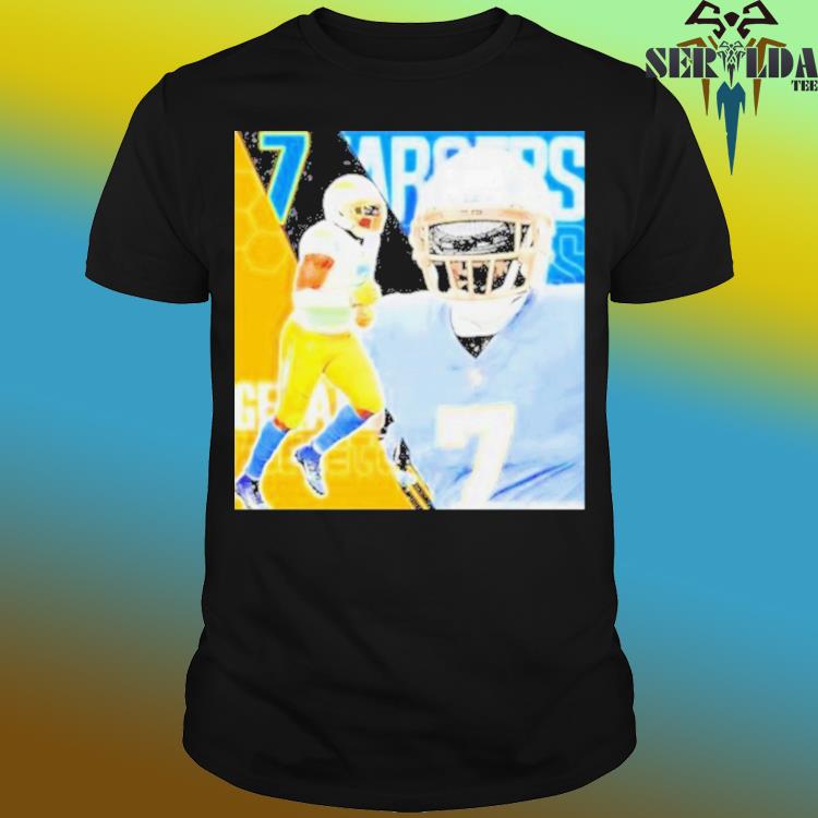 Gerald Everett 7 Los Angeles Chargers football player poster gift shirt,  hoodie, sweater, long sleeve and tank top