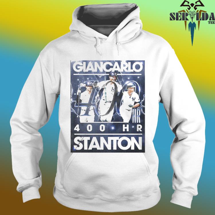 Giancarlo Stanton Blast No 400 Gives The New York Yankees The Lead MLB Shirt,  hoodie, sweater, long sleeve and tank top