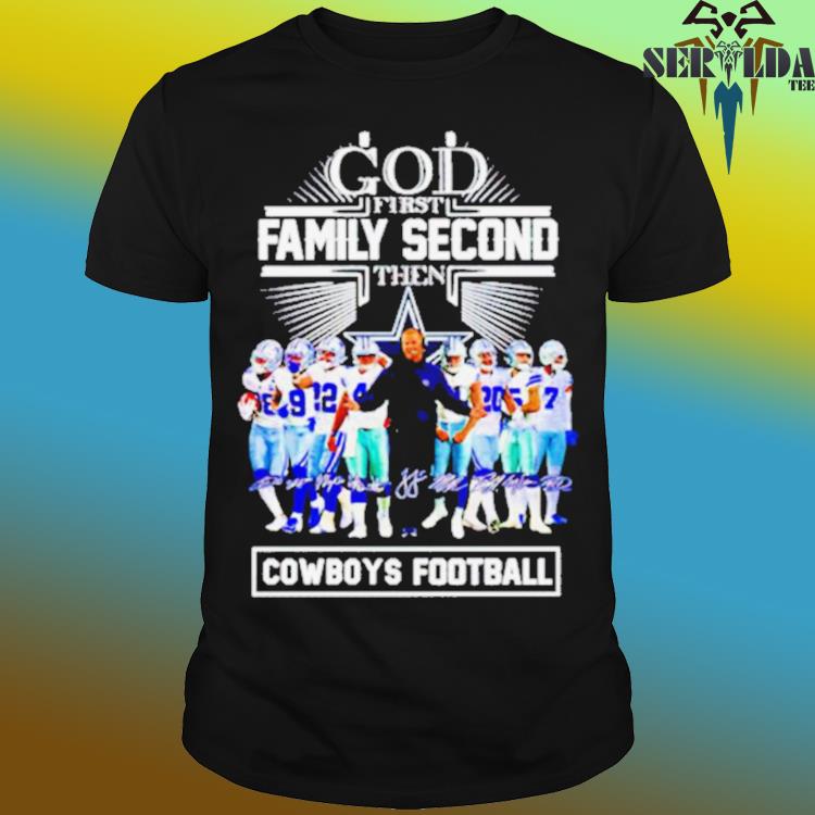 God First Family Second Then Buccaneers Shirt - High-Quality