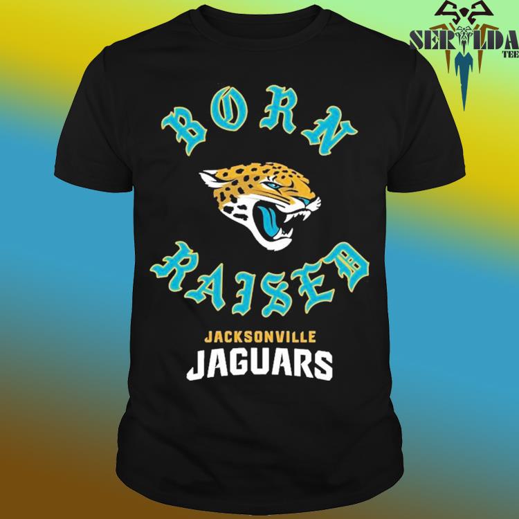 Official jacksonville Jaguars Born X Raised Shirt, hoodie, sweater