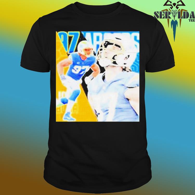 Joey Bosa 97 Los Angeles Chargers football retro poster shirt, hoodie,  sweater, long sleeve and tank top