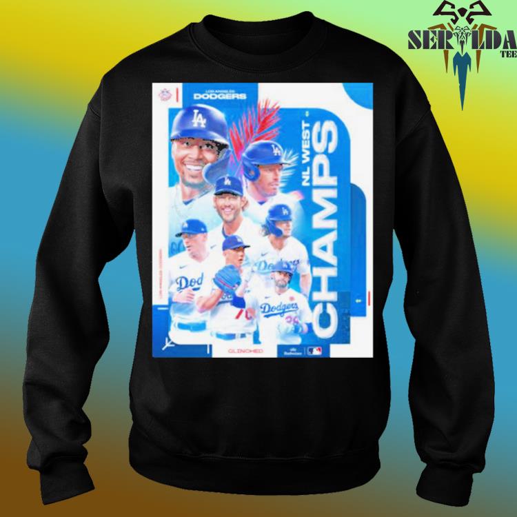 Los Angeles Dodgers 2021 NL West division champs shirt, hoodie, sweater and  v-neck t-shirt