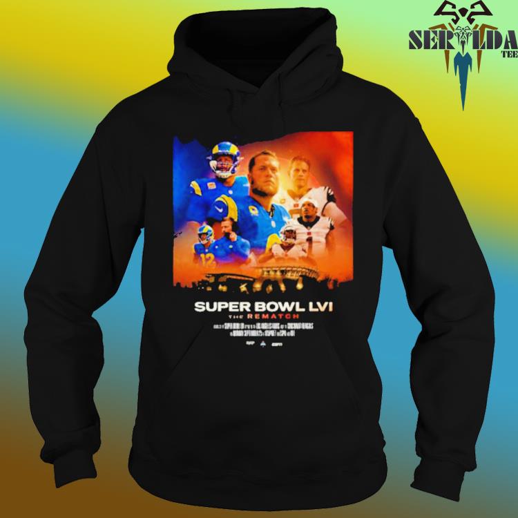 Official Los Angeles Rams vs Cincinnati Bengals Super Bowl LVI shirt,  hoodie, sweater, long sleeve and tank top