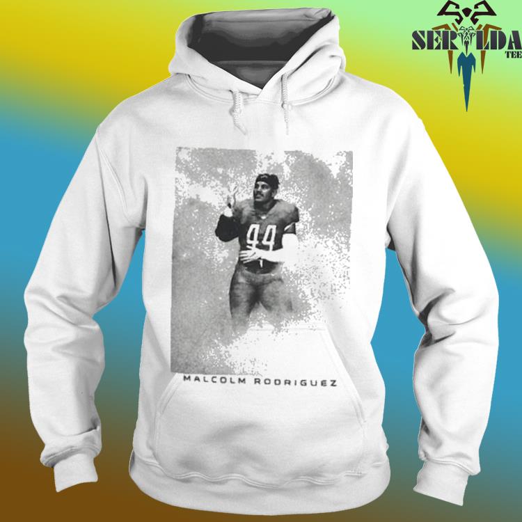 Official malcolm Rodriguez Detroit Lions Majestic Threads Graphic