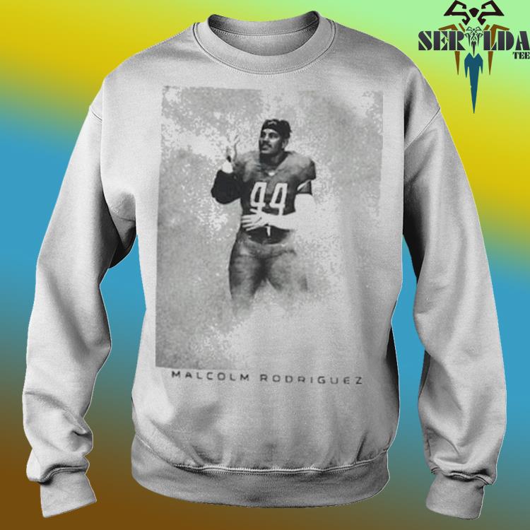 Official men's majestic threads malcolm rodriguez white detroit lions  graphic shirt, hoodie, sweater, long sleeve and tank top