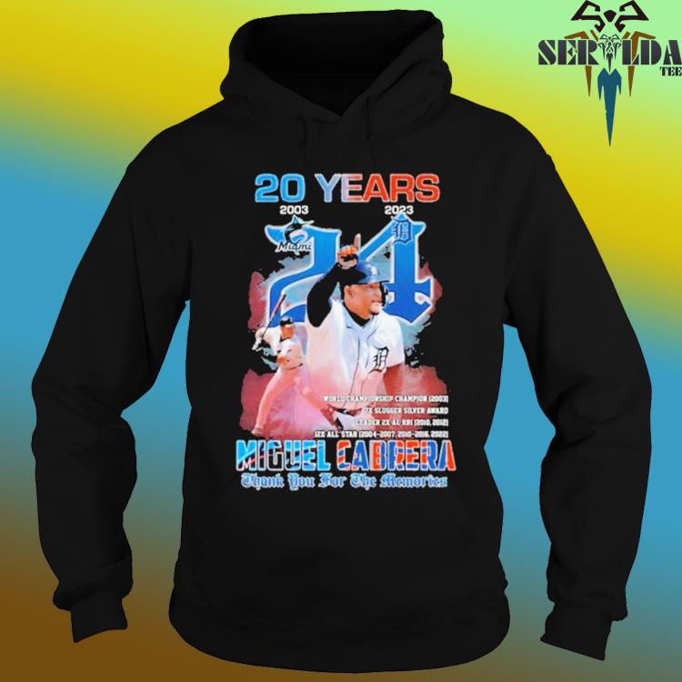 Miguel Cabrera 20 Years Detroit Tigers Thanks For The Memories