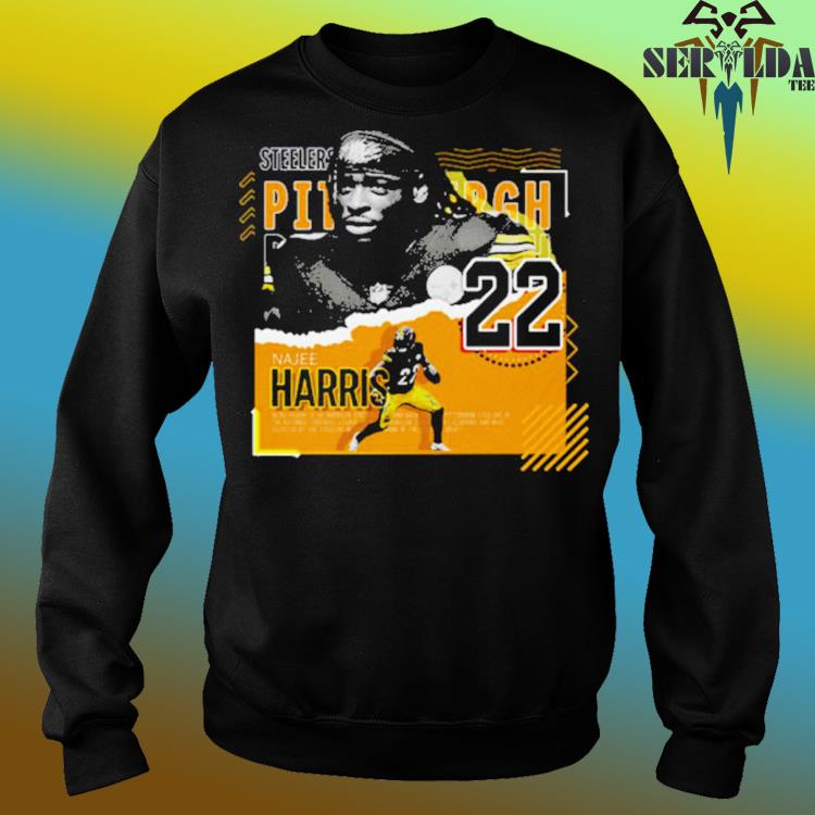 Najee harris football paper poster steelers shirt, hoodie, sweater, long  sleeve and tank top