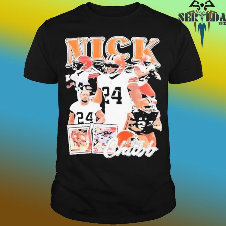 Nick Chubb T-Shirt, Cleveland Football Men's Premium T-Shirt