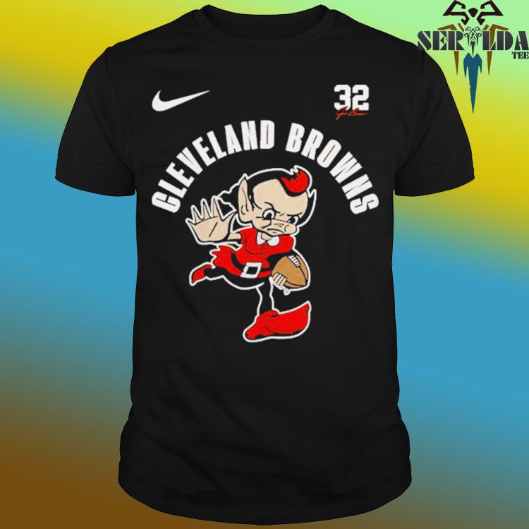 Nike Cleveland Browns 32 Signature Shirt - Yesweli