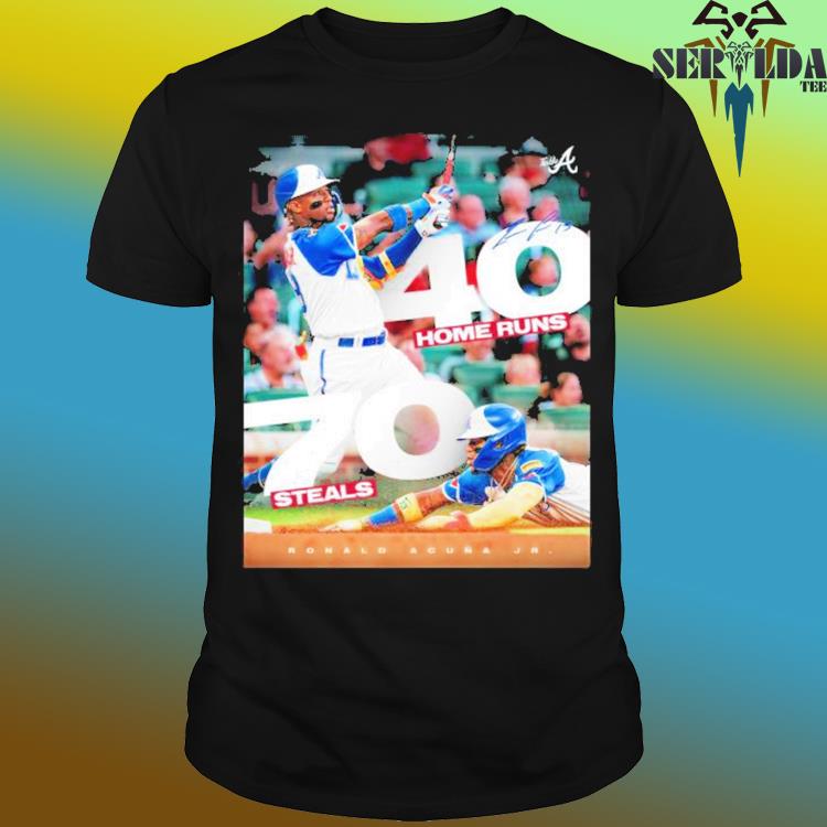 Ronald Acuna Jr. Mr 40 70 signature tee, hoodie, sweater, long sleeve and  tank top