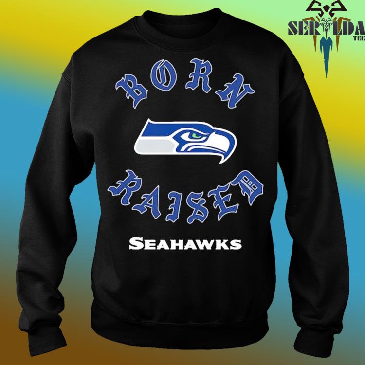 Seattle Seahawks Born X Raised Unisex T-shirt - Shibtee Clothing