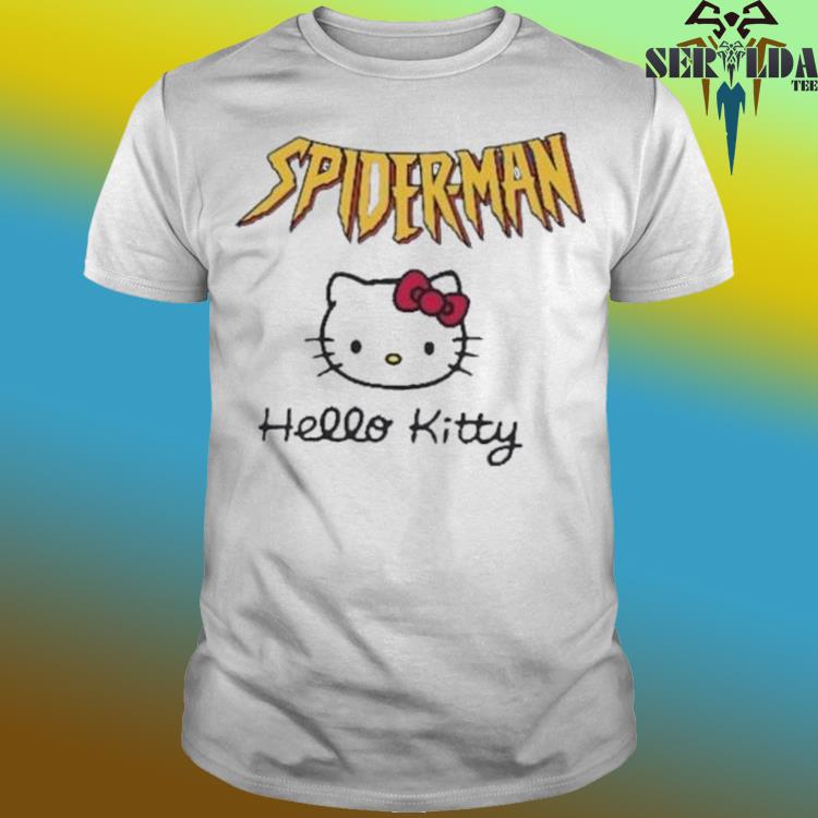 Spider-man Hello Kitty Sweatshirt Spiderman Sweatshirt, Spiderman