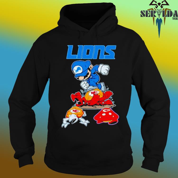 Mario The Detroit Lions Shirt, hoodie, sweater and long sleeve