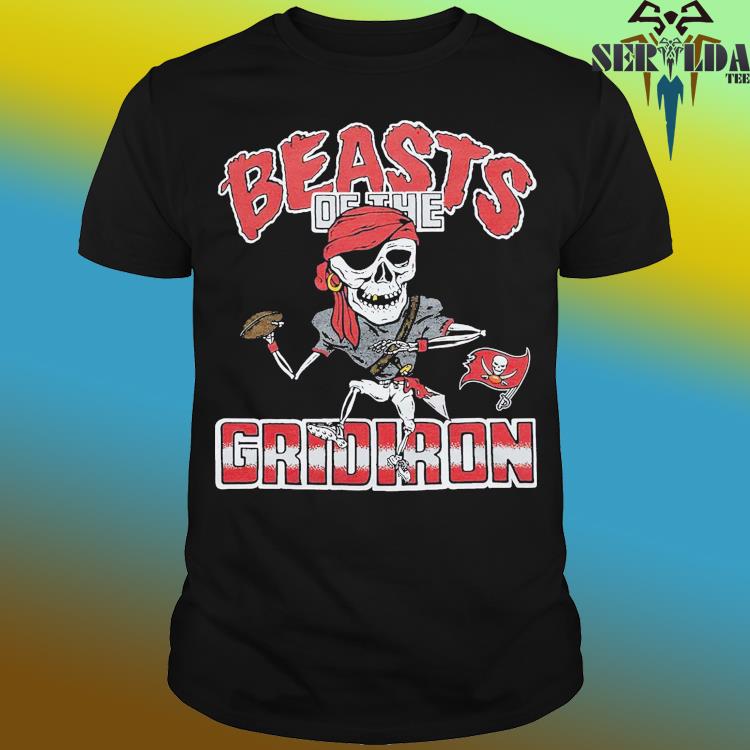 Official tampa Bay Buccaneers Beasts Of The Gridiron T-Shirts