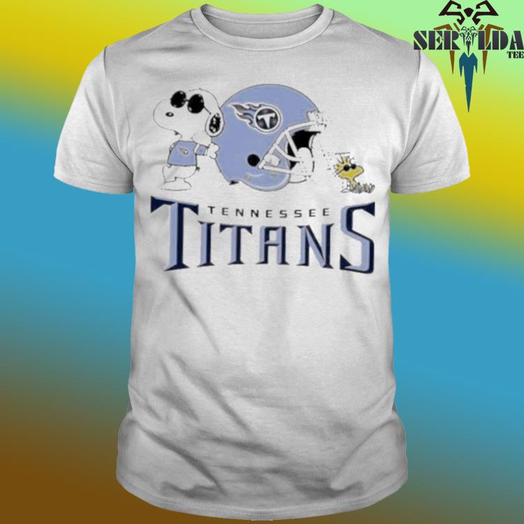 Vicetshirt — Original Tennessee Titans Snoopy And Woodstock Football Helmet  Logo T-Shirt, by Clothing Vicetshirt, Sep, 2023