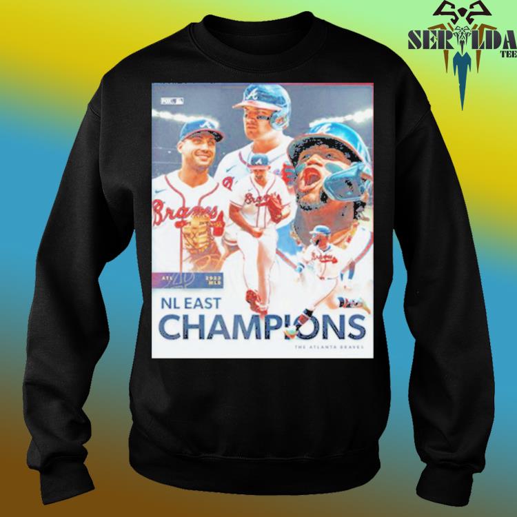 Atlanta Braves NL East Champions 2023 signatures shirt, hoodie, longsleeve,  sweatshirt, v-neck tee