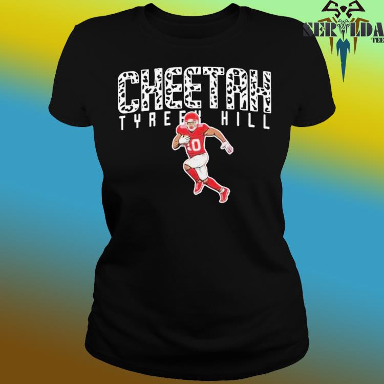 Kansas City Chiefs cheetah Tyreek Hill shirt