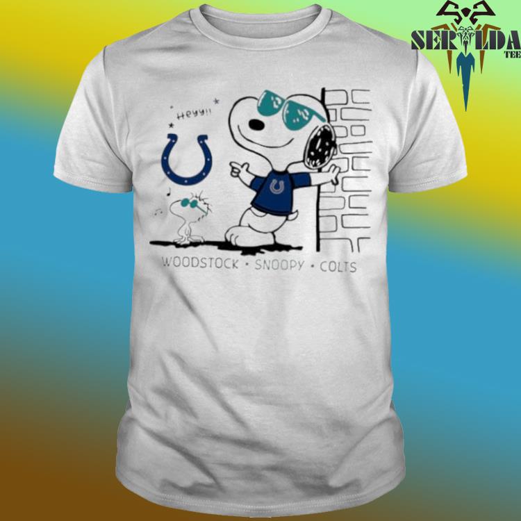 Indianapolis Colts Snoopy and Charlie Brown Peanuts shirt, hoodie, sweater,  long sleeve and tank top