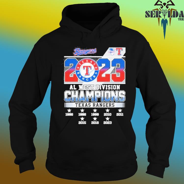 Texas Rangers AL West Champs 2023 Unisex T-Shirt, hoodie, sweater