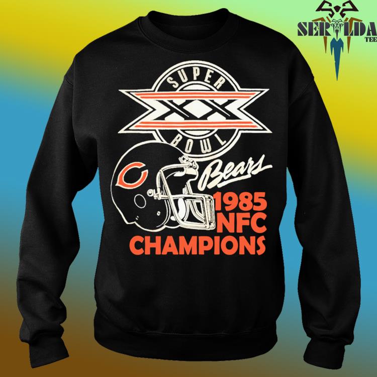 Chicago Bears super bowl XX champs shirt, hoodie, sweater, long sleeve and  tank top