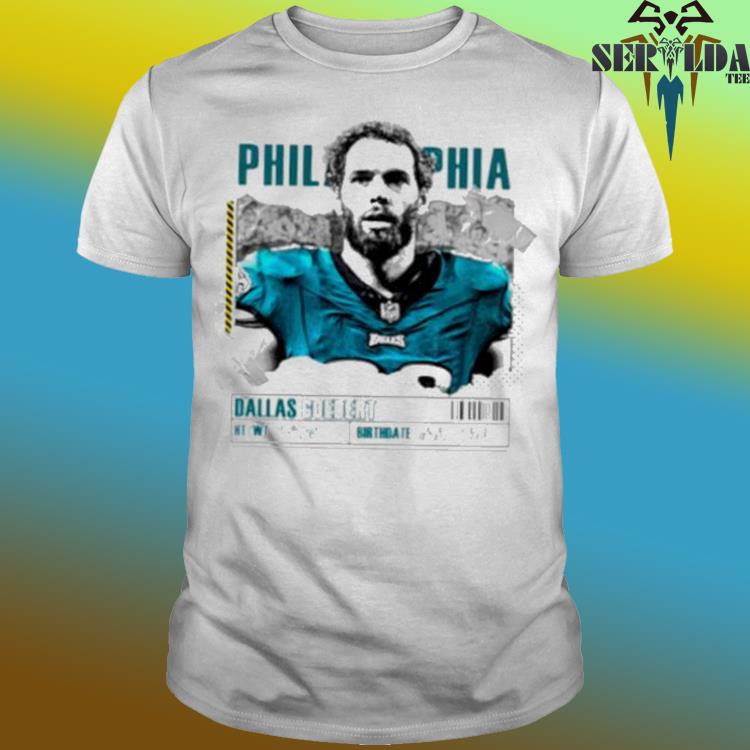 Official dallas Goedert Philadelphia Eagles Football T-shirt