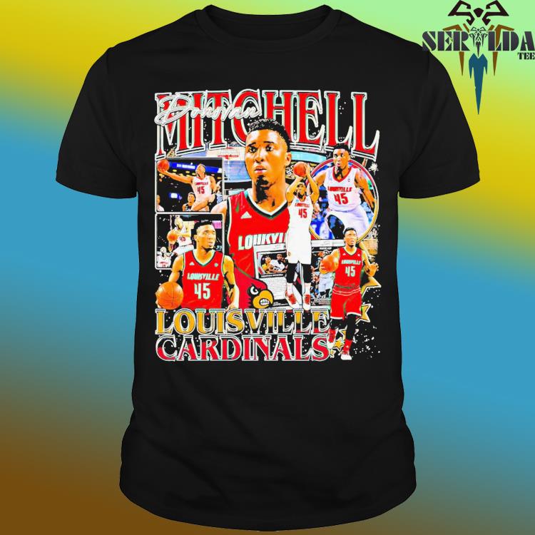 Men's Original Retro Brand Donovan Mitchell White Louisville