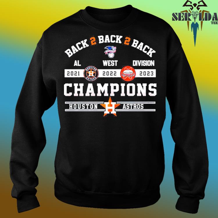 Official 2023 Al West Division Champions Houston Astros Shirt