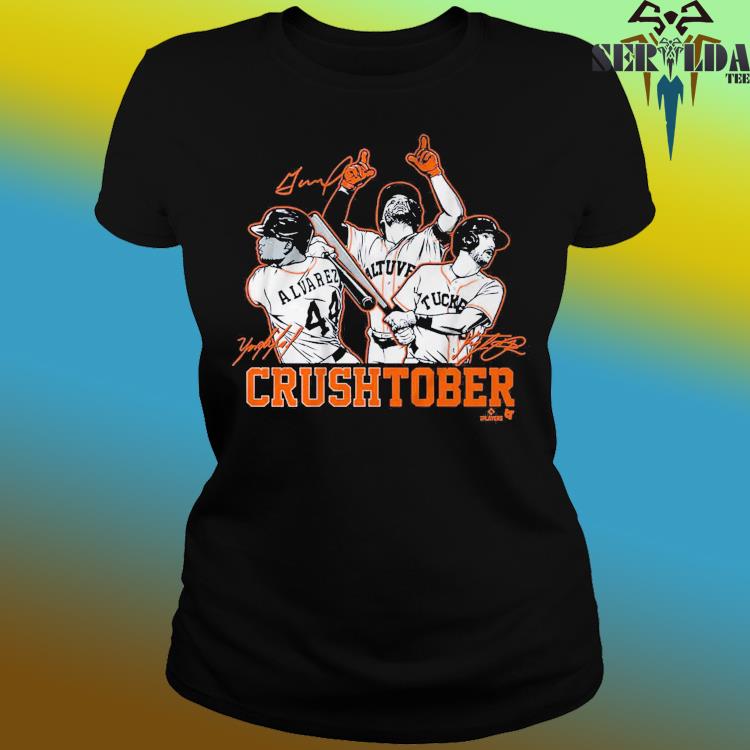 Jose Altuve, Yordan Alvarez And Kyle Tucker Crushtober T-Shirt
