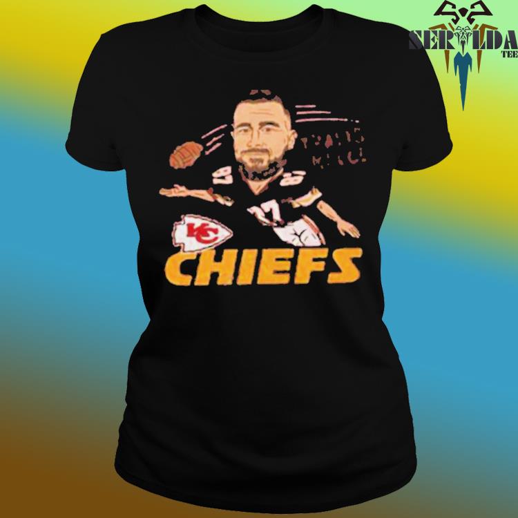 Travis Kelce T-Shirt Lightning Strike Kansas City Chiefs Gift