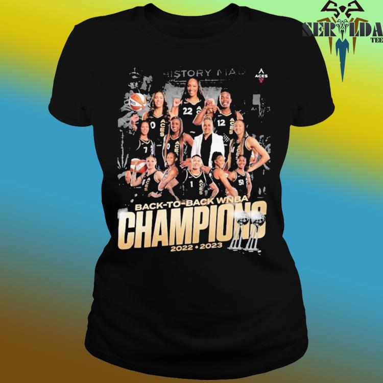 Official las Vegas Aces back to back WNBA Champions 2023 shirt, hoodie,  sweater, long sleeve and tank top