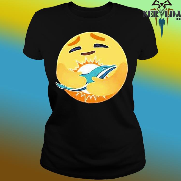 Miami Dolphins Emoji Shirt Ladies Tee