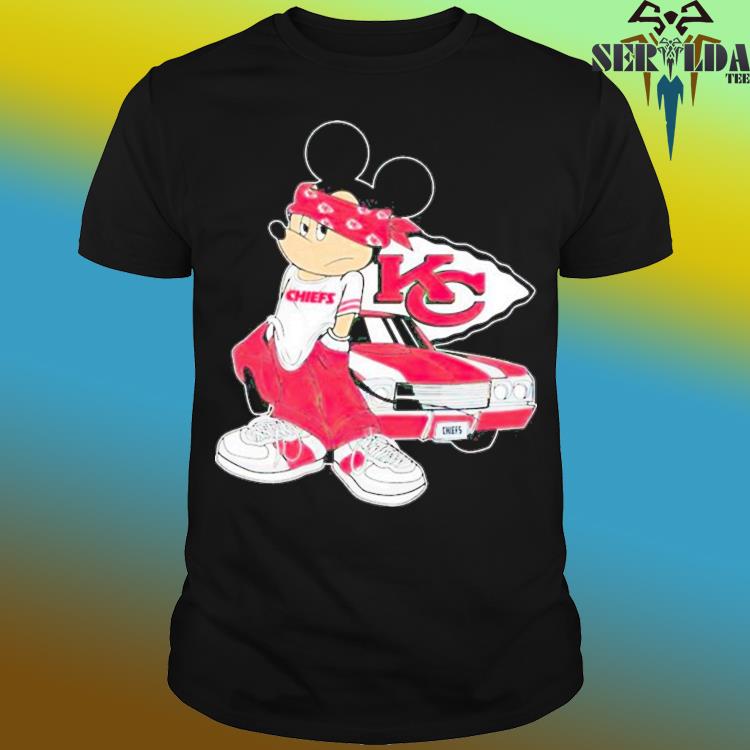 Mickey mouse Kansas City Chiefs posing shirt - Limotees